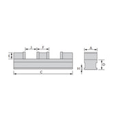 LM-VE-_D Double-Clamping Precision Vise - Precision Machining and Workpiece Clamping - Big-tools Industrial Supply Tools for Metal Cutting